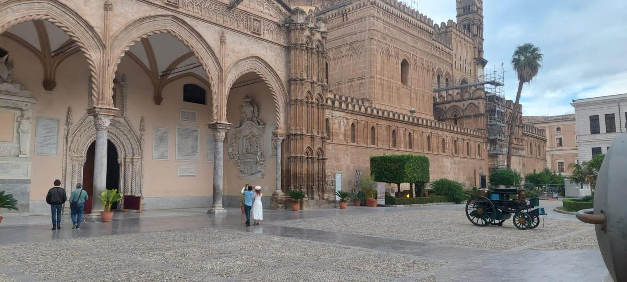 パレルモ Al Cortile Del Capoヴィラ エクステリア 写真